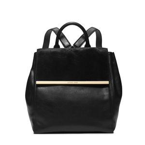 Michael Kors Black Gold Lana Calf Hair Backpack